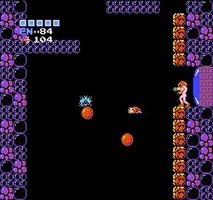 une photo d'Ã©cran de Metroid sur Nintendo Nes